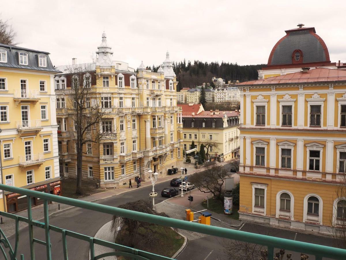 Апартаменты Balconies Above Colonnade Марианске-Лазне Экстерьер фото