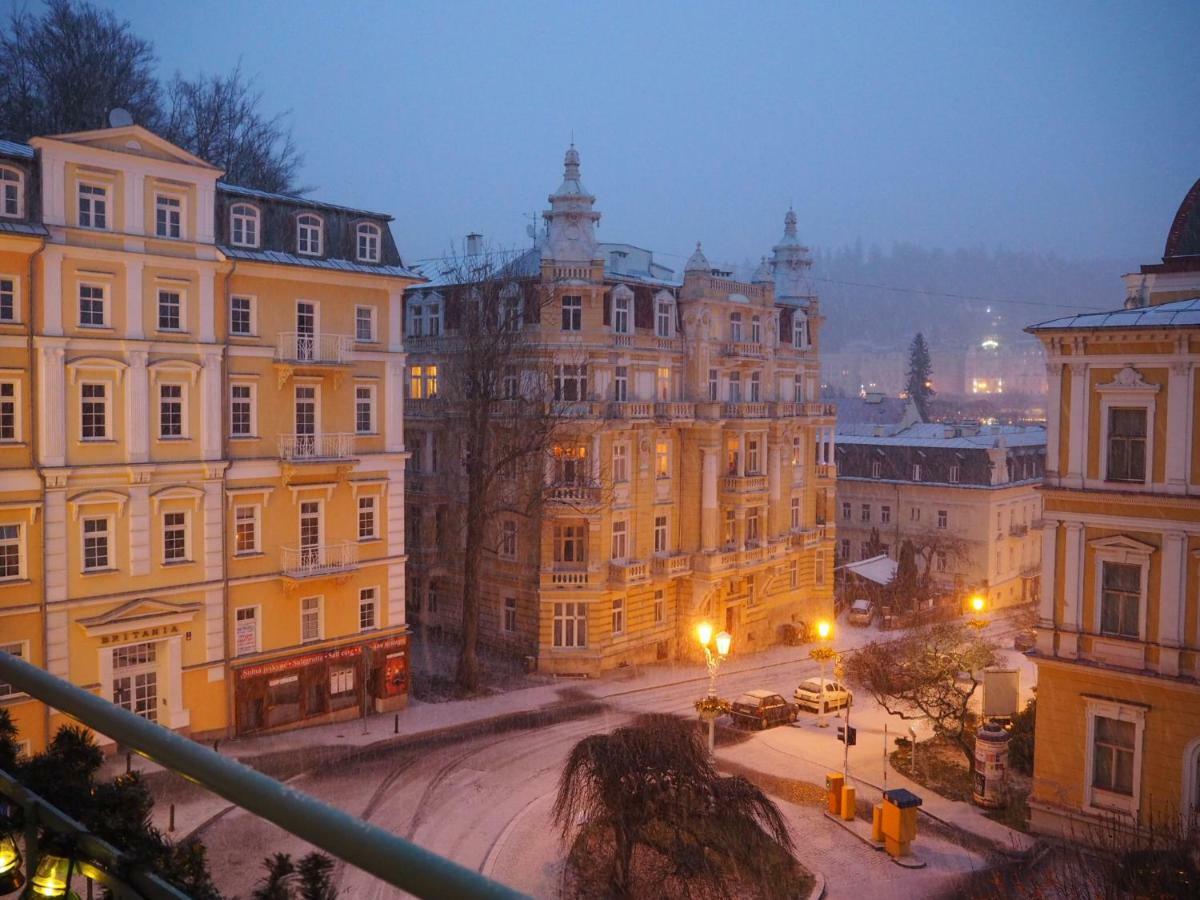 Апартаменты Balconies Above Colonnade Марианске-Лазне Экстерьер фото